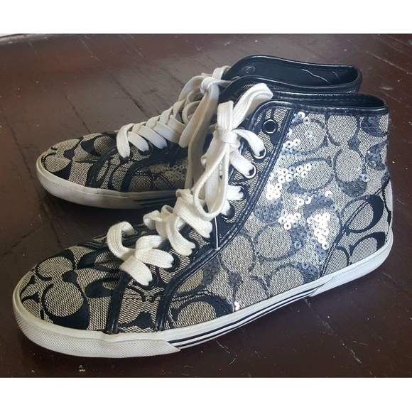 coach sequin shoes
